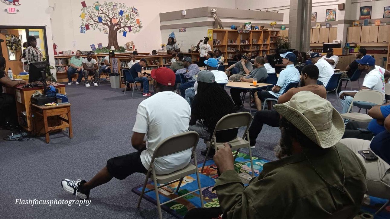 Father and Son Event at Colerain Elementary Bertie County YMCA